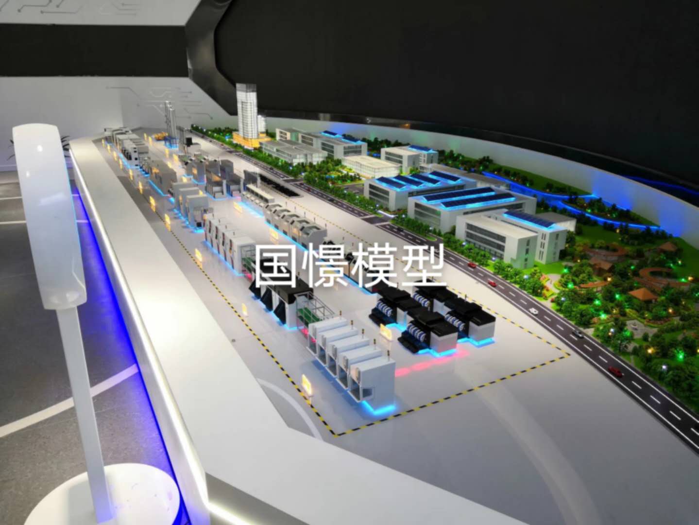 广水市建筑模型