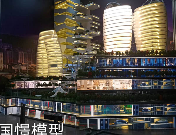 广水市建筑模型