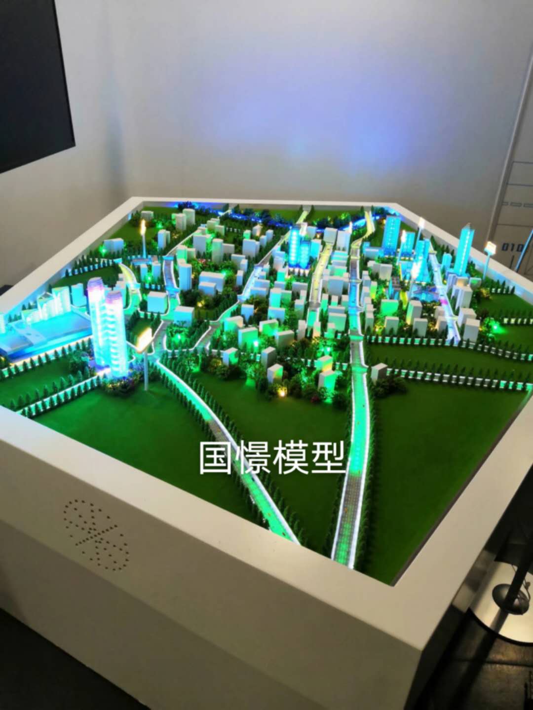 广水市建筑模型