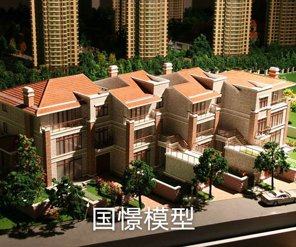 广水市建筑模型
