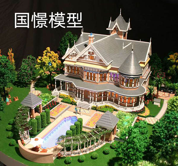 广水市建筑模型