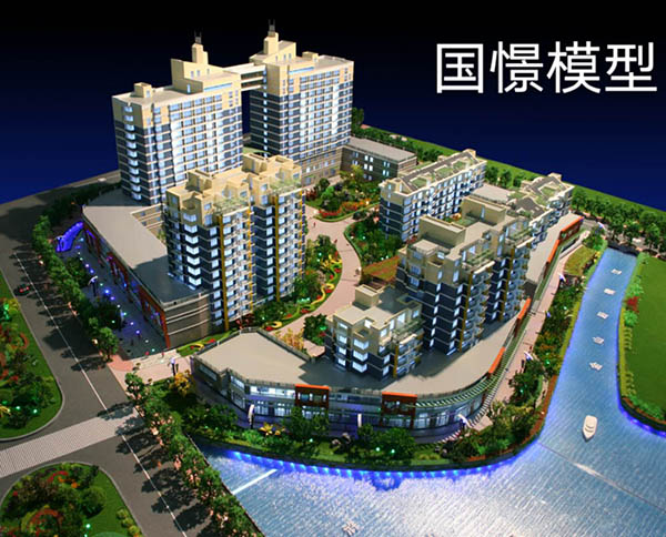 广水市建筑模型