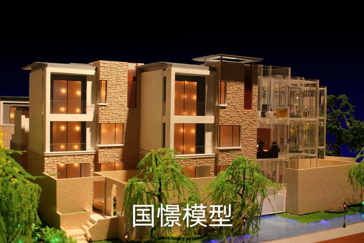 广水市建筑模型