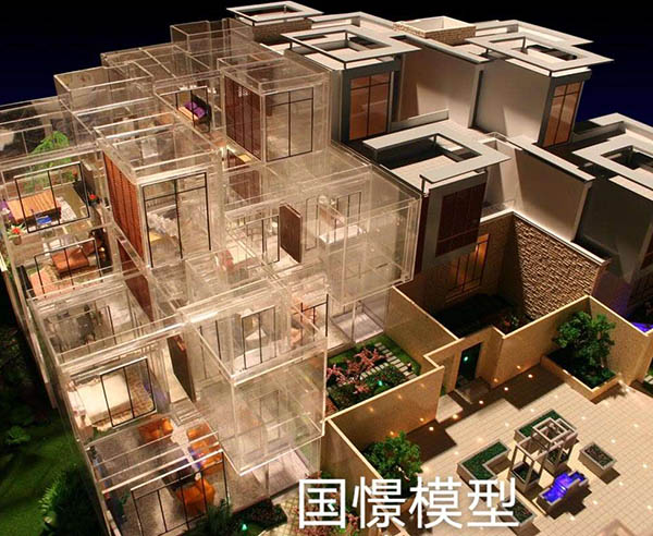 广水市建筑模型