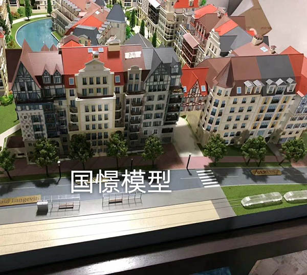 广水市建筑模型